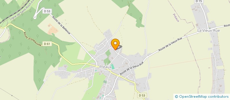 localisation de l'entreprise SCI NELLY  PREAUX
