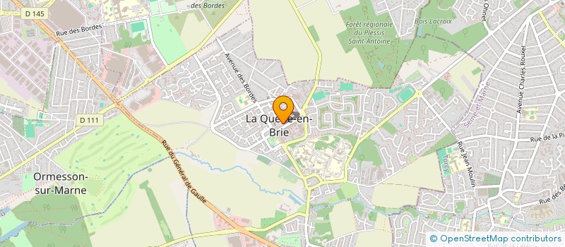 localisation de l'entreprise SCI NELLY  LA QUEUE-EN-BRIE