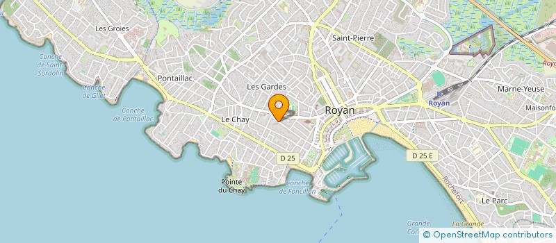 localisation de l'entreprise SCI NELLY  ROYAN