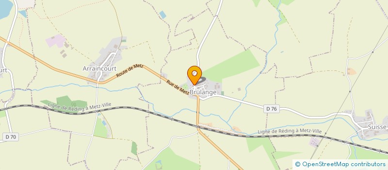 localisation de l'entreprise SCI NELLY FIDJI  BRULANGE