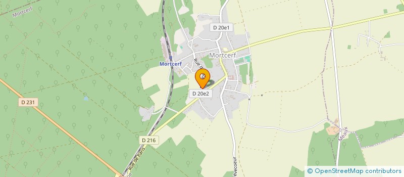 localisation de l'entreprise SCI NELSON  MORTCERF