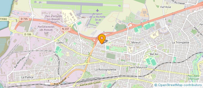 localisation de l'entreprise SCI NELSON  LA ROCHELLE