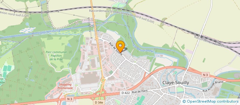 localisation de l'entreprise SCI NELSON CHARLENE  ANNET-SUR-MARNE