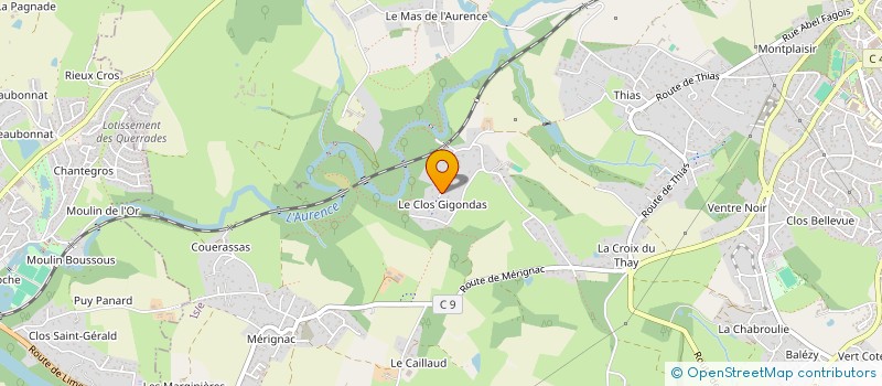 localisation de l'entreprise SCI NEMA à ISLE