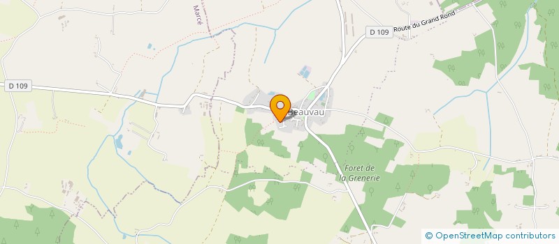 localisation de l'entreprise SCI NEMAU  LOIRE-AUTHION