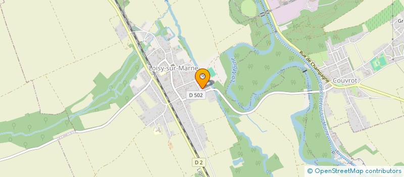 localisation de l'entreprise SCI NEMBRINI-KOSCINZUCK  LOISY-SUR-MARNE