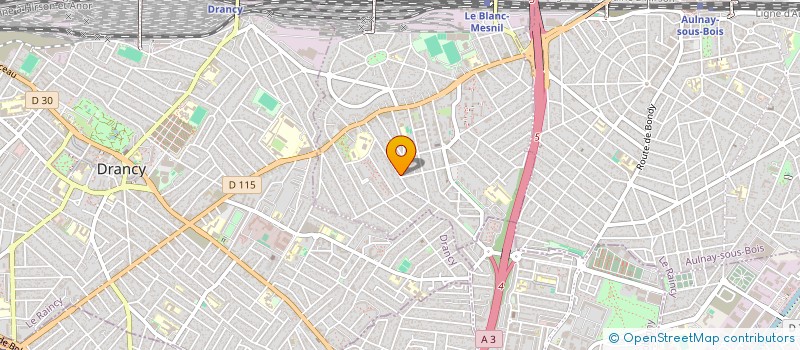localisation de l'entreprise SCI NEMES à LE BLANC-MESNIL