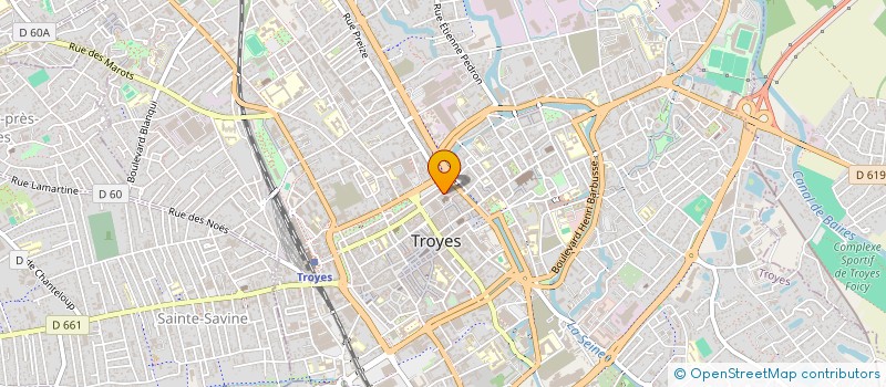 localisation de l'entreprise SCI NEMESIS à TROYES
