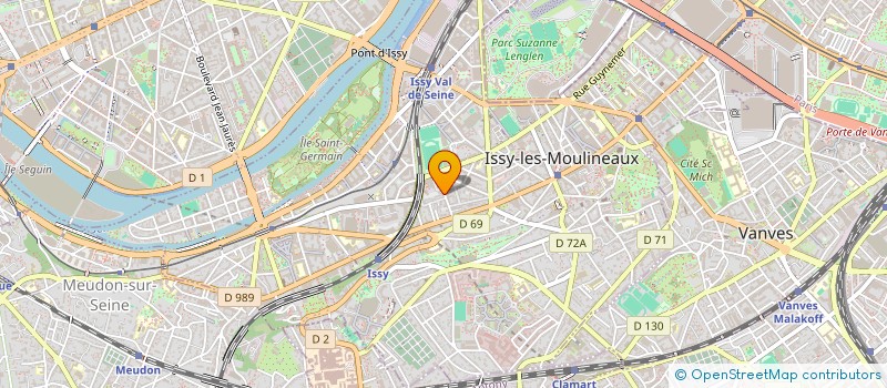 localisation de l'entreprise SCI NEMKA à ISSY-LES-MOULINEAUX