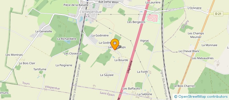 localisation de l'entreprise SCI NEMMA  VILLEPERDUE