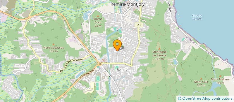 localisation de l'entreprise SCI NEMMO  REMIRE-MONTJOLY