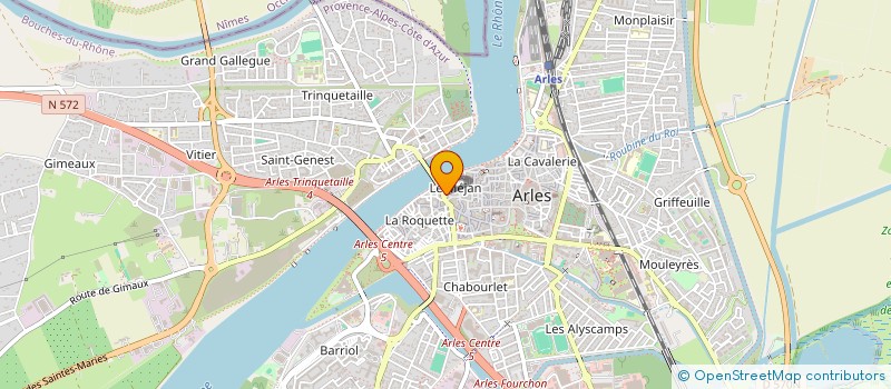 localisation de l'entreprise SCI NEMO à ARLES
