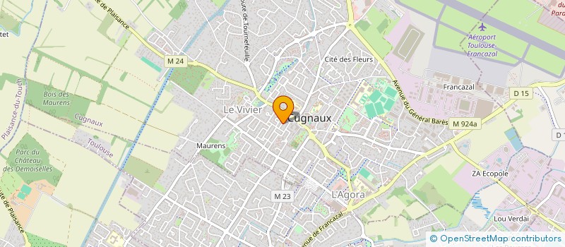 localisation de l'entreprise SCI NEMO UN  CUGNAUX