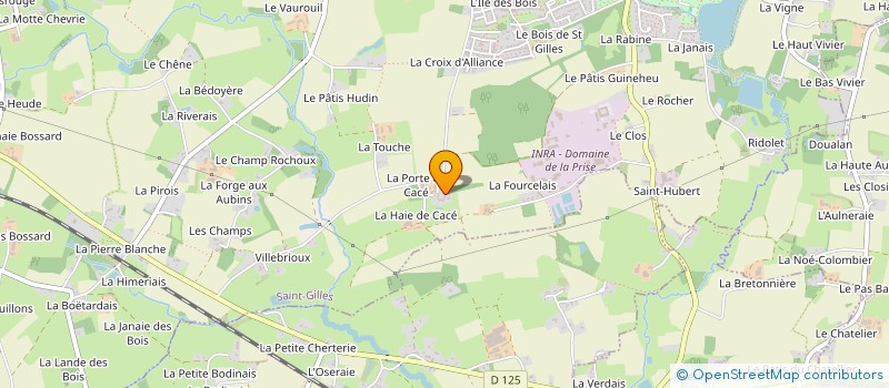 localisation de l'entreprise SCI NEMOURS  LA CHAPELLE-DES-FOUGERETZ