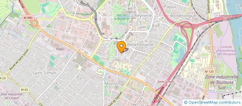 localisation de l'entreprise SCI NEMOURS SOCIETE à TOULOUSE