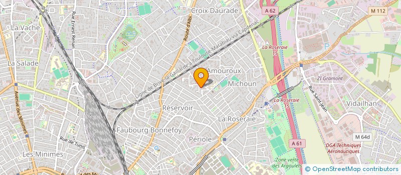 localisation de l'entreprise SCI NEMRA à TOULOUSE