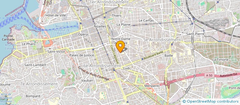 localisation de l'entreprise SCI NEMROD à MARSEILLE