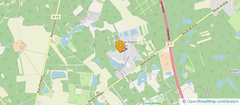 localisation de l'entreprise SCI NENA - COM à JOUY-LE-POTIER