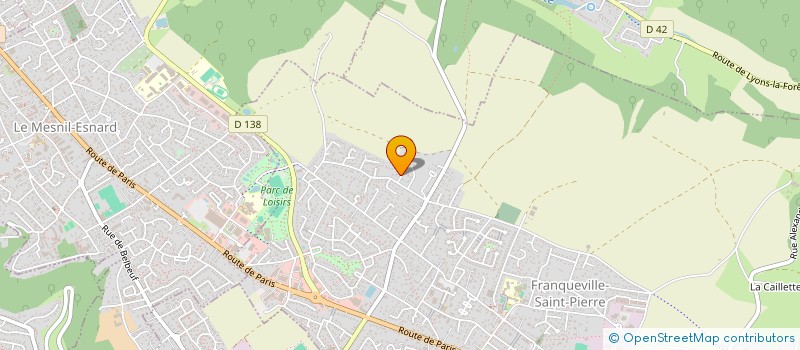 localisation de l'entreprise SCI NENEH  FRANQUEVILLE-SAINT-PIERRE