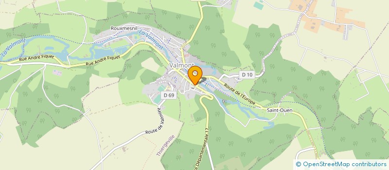 localisation de l'entreprise SCI NENERT COGNIE  VALMONT