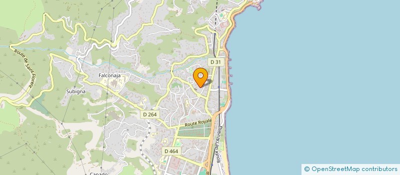 localisation de l'entreprise SCI NENETTE à BASTIA