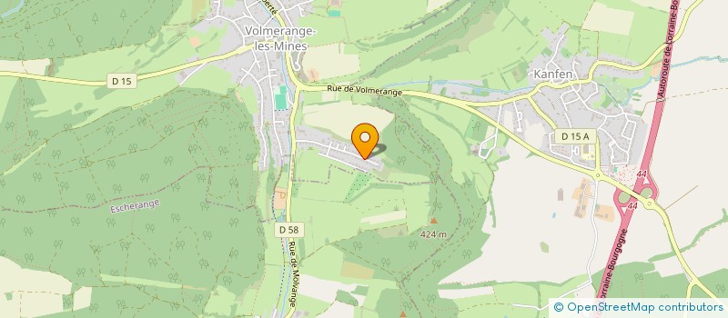 localisation de l'entreprise SCI NENNIG  VOLMERANGE-LES-MINES