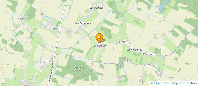 localisation de l'entreprise SCI NENON  BOSJEAN