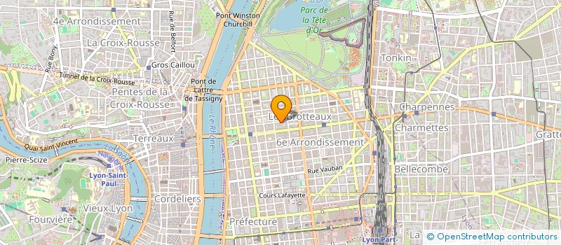 localisation de l'entreprise SCI NENS  LYON