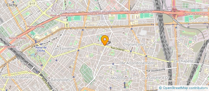 localisation de l'entreprise SCI NEO  PARIS