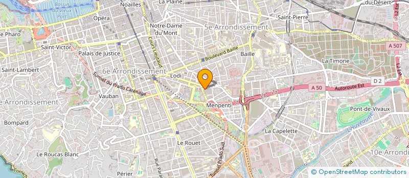 localisation de l'entreprise SCI NEO à MARSEILLE