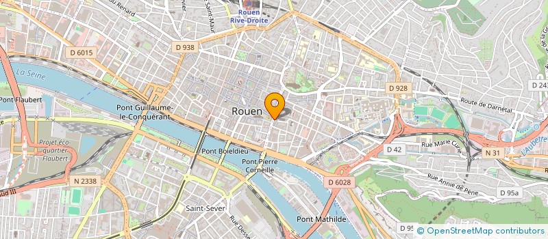 localisation de l'entreprise SCI NEO à ROUEN