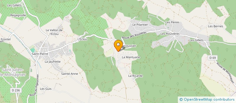 localisation de l'entreprise SCI NEO  SAINT-JULIEN