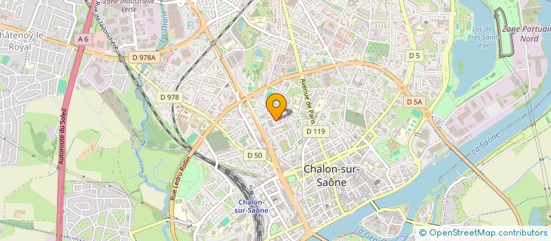 localisation de l'entreprise SCI NEO1 à CHALON-SUR-SAONE