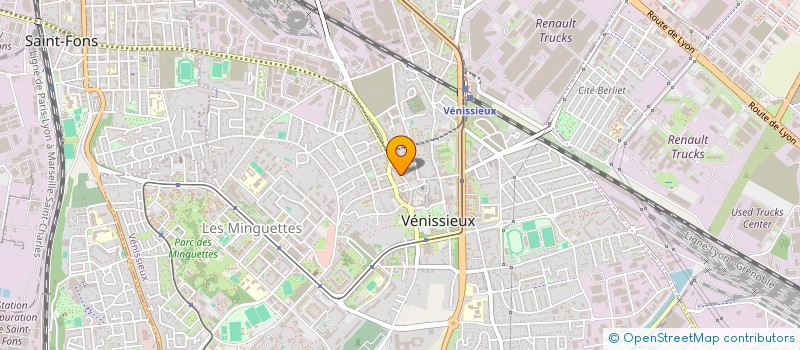 localisation de l'entreprise SCI NEOLI  VENISSIEUX