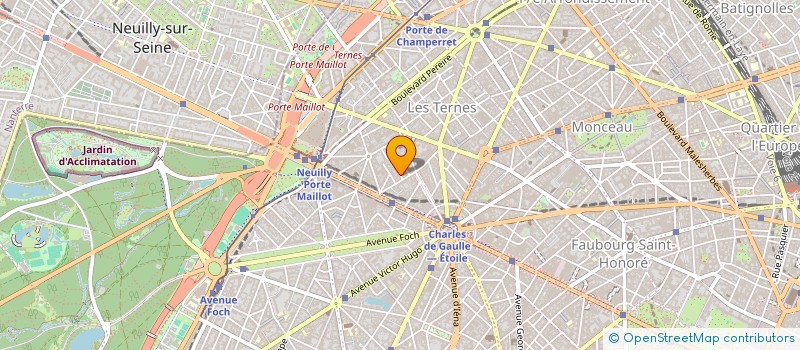 localisation de l'entreprise SCI NEOTERNES  PARIS