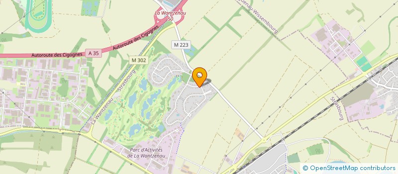 localisation de l'entreprise SCI NEPAL  LA WANTZENAU