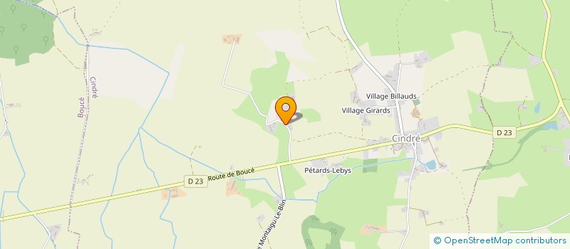 localisation de l'entreprise SCI NEPENTHES  CINDRE