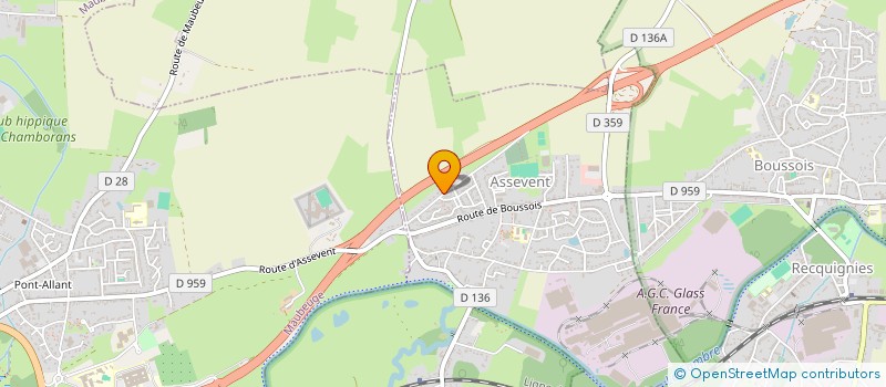 localisation de l'entreprise SCI NEPHTYS  ASSEVENT