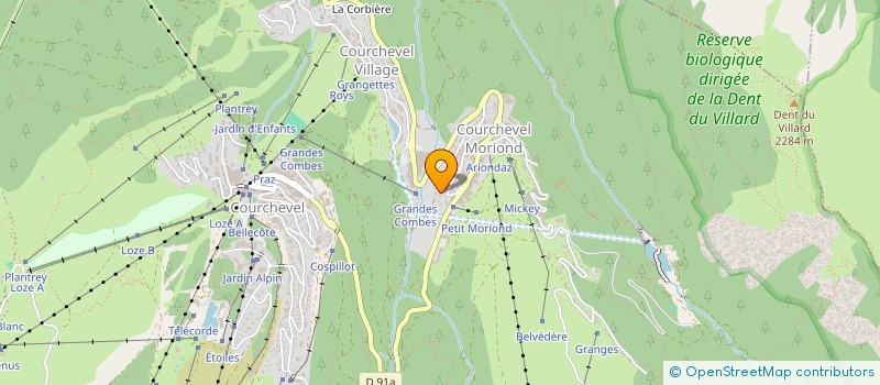 localisation de l'entreprise SCI NEPLES à COURCHEVEL