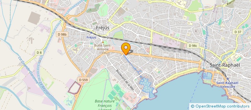 localisation de l'entreprise SCI NEPTUNE 2 à FREJUS