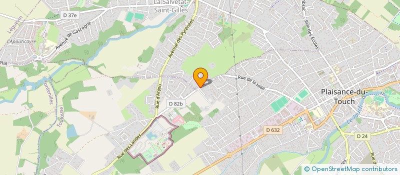 localisation de l'entreprise SCI NEPTUNE  PLAISANCE-DU-TOUCH