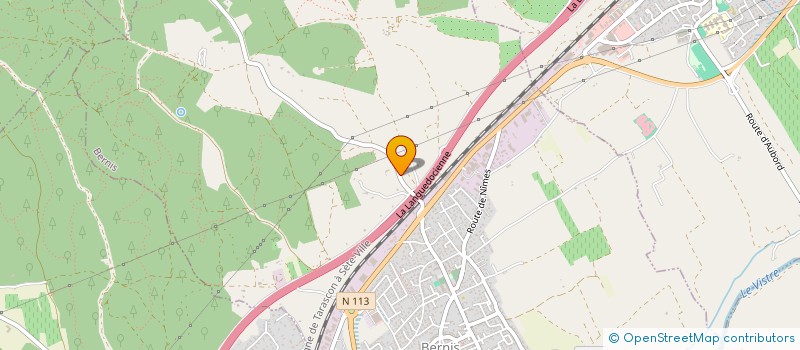 localisation de l'entreprise SCI NEPTUNE  BERNIS