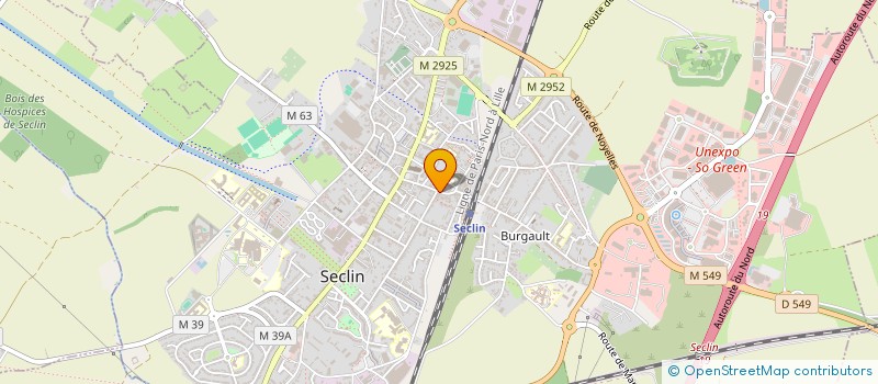 localisation de l'entreprise SCI NEPTUNE à SECLIN