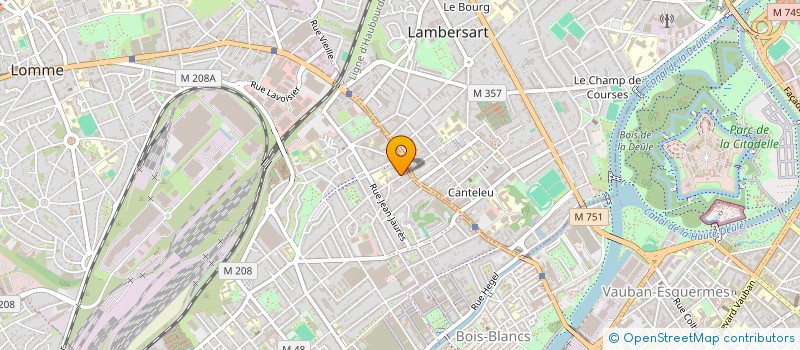 localisation de l'entreprise SCI NEPTUNE à LILLE