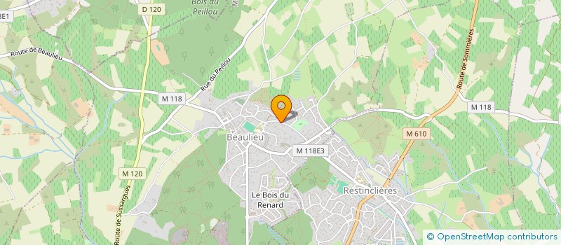 localisation de l'entreprise SCI NEPTUNE à BEAULIEU