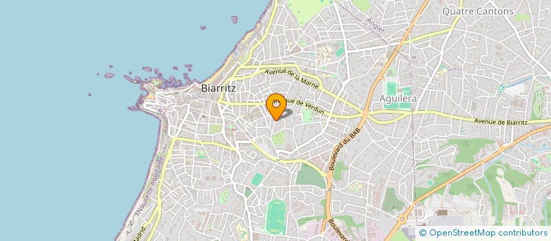 localisation de l'entreprise SCI NEPTUNE à BIARRITZ