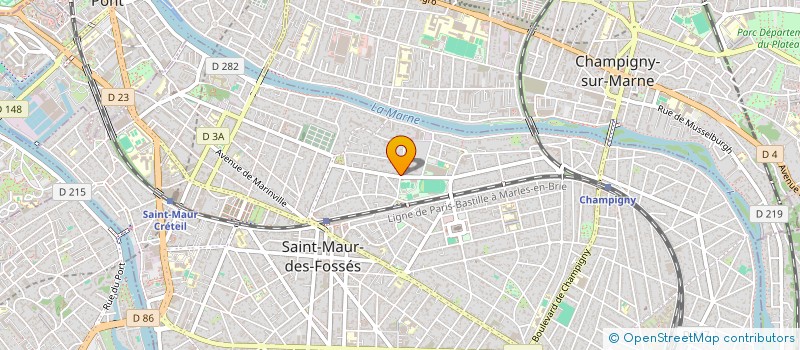 localisation de l'entreprise SCI NEPTUNE à SAINT-MAUR-DES-FOSSES