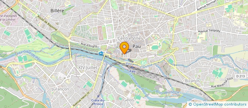 localisation de l'entreprise SCI NEPTUNE à PAU