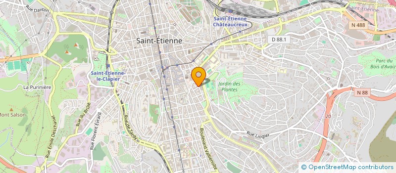 localisation de l'entreprise SCI NEPTUNE  SAINT-ETIENNE