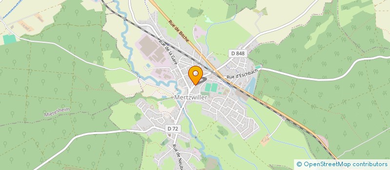 localisation de l'entreprise SCI NEPTUNE  MERTZWILLER